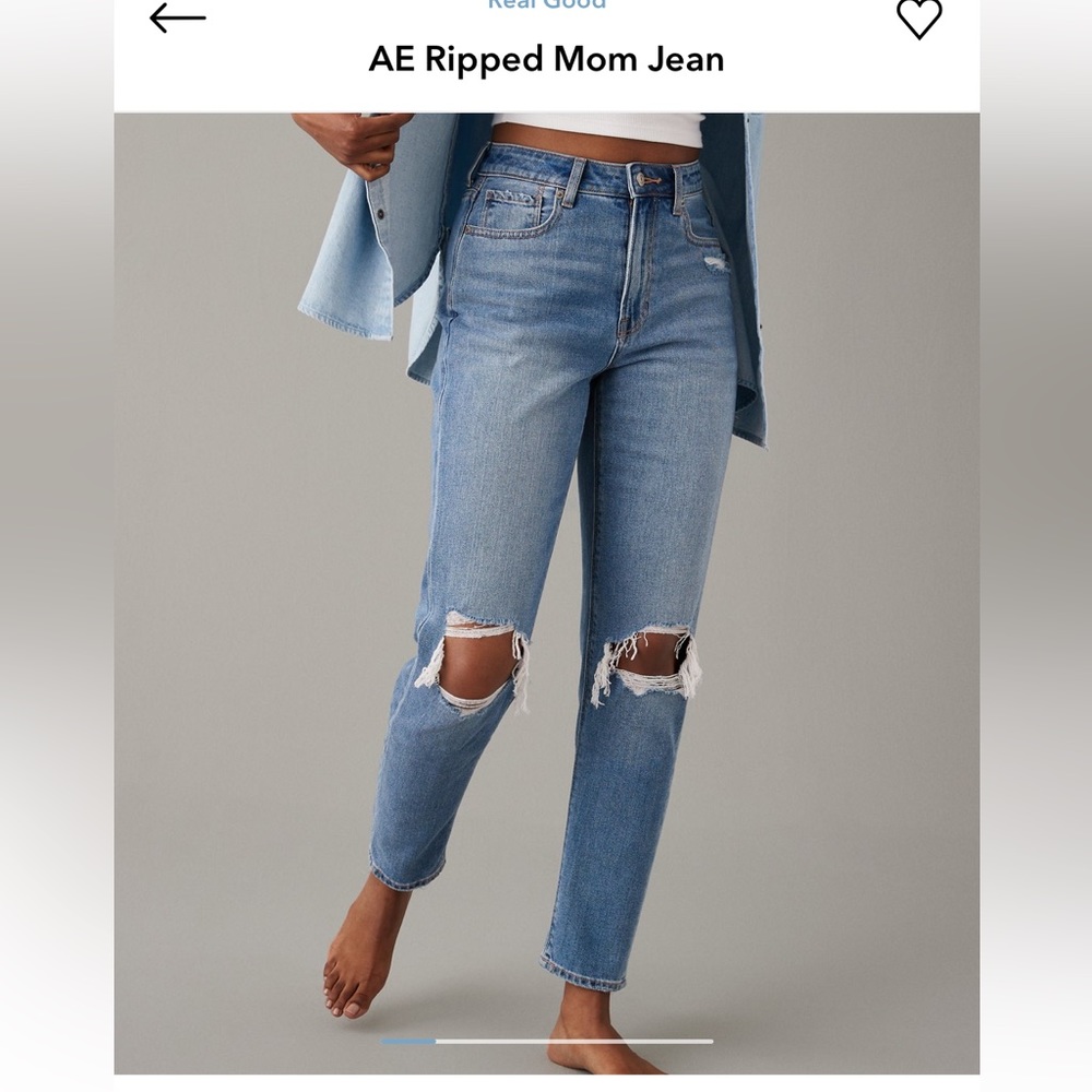 American Eagle Mom Jean Size 10